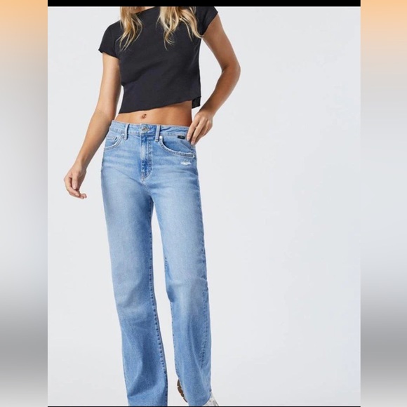 NEW Mavi Jeans Victoria High-Rise Wide-Leg size 29x32 - Picture 3 of 15